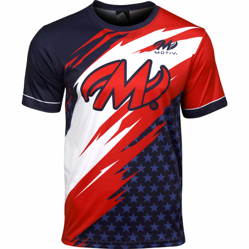 Motiv Valor Jersey - Red/White/Blue